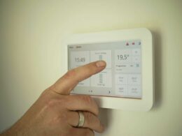 Foto de termostato inteligente