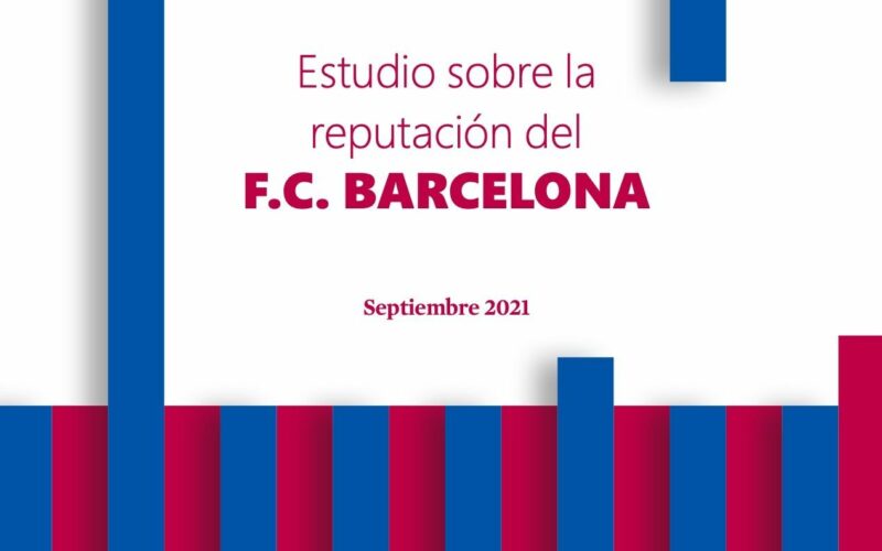 Foto de Estudio sobre la reputación del FC Barcelona