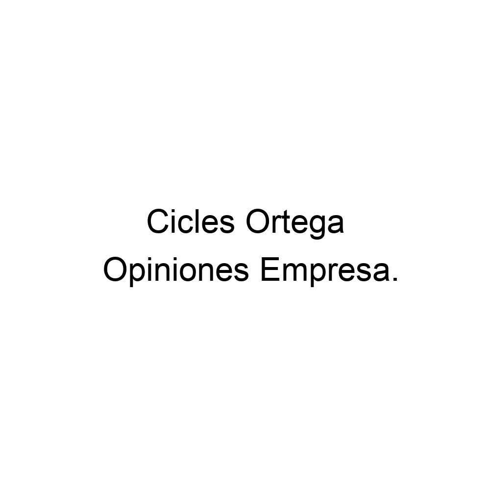 Cicles Ortega